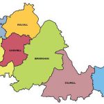 Map of the Metropolitan area