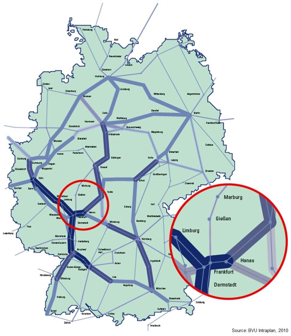 Traffic centre Frankfurt RheinMain