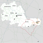 Map of the projects and key partners