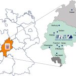 Map showing the region within the country