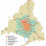 Map of the region (Madrid community)