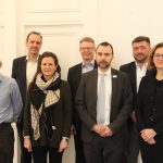 Left to right : Lluis Alegre, Alex Williams, Laura Delgado Hernandez, Mika Nikänen, Laurent Probst, Lukasz Franek, Dorthe Nøhr Pedersen