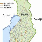 Map showing the region within the country