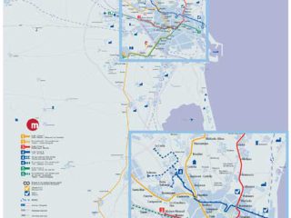 Map of Transport Networks